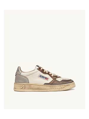 AUTRY vintage vintage brown silver sneakers סניקרס וינטג' MT08 צבע חום כסוף