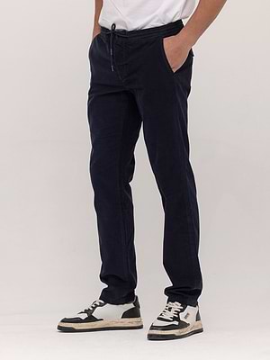 HACKETT navy long pants מכנס קורדרוי בצבע נייבי