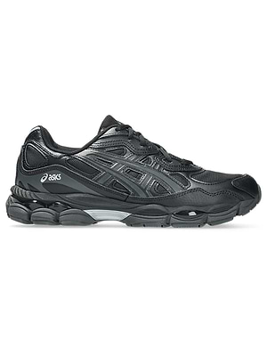 ASICS gel-nyc black\black 003 סניקרס ניו יורק בצבע שחור שחור עור 1203A280-003