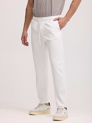2512 long pants מכנס ספורט אלגנט ארוך בצבע לבן