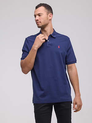 RALPH LAUREN polo logo פולו בצבע נייבי סוס אדום CLASSIC FIT