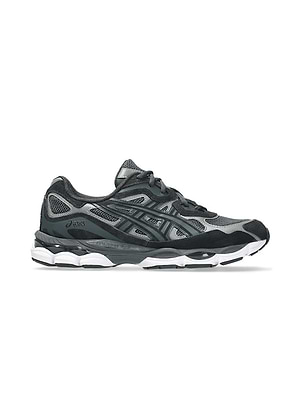 ASICS gel-nyc graphite grey 020   סניקרס ניו יורק בצבע שחור לבן  020
