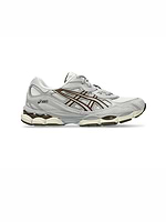 ASICS gel-nyc cream/cement grey סניקרס ניו יורק בצבע קרם אפור חום 1203A383-114