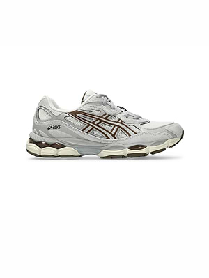 ASICS gel-nyc cream/cement grey סניקרס ניו יורק בצבע קרם אפור חום 1203A383-114