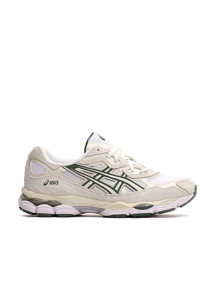 ASICS gel-nyc ivory/forest night  סניקרס ניו יורק בצבע קרם ירוק  1203A383-750