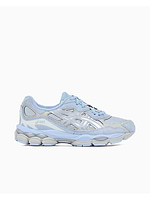 ASICS gel-nyc storm cloud/pure silver  סניקרס ניו יורק בצבע קרם אפור כחול  1203A739-401