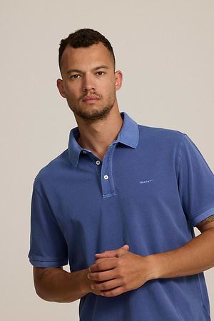 גאנט פולו בצבע כחול רויאל אבן  GANT polo (REGULAR fit) sunfaded navy blue royal