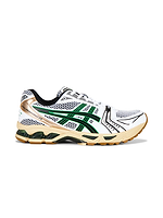 ASICS gel-kayano 14 1203A740 103  סניקרס קאיינו בצבע כסוף שמנת ירוק A-14