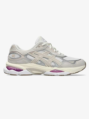 ASICS gel-nyc 2.0 white\ cream  סניקרס ניו יורק בצבע בז' סגול  1203A895-101        A-18