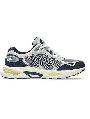 ASICS gel-nyc 2.0 gravel\cream   סניקרס ניו יורק בצבע קרם אפור כחול  1203A895-020        A-19
