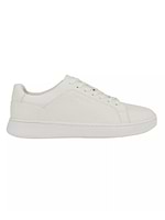 CALVIN KLEIN sneakers FALCONI2 white white  סניקרס בצבע לבן לוגו לבן