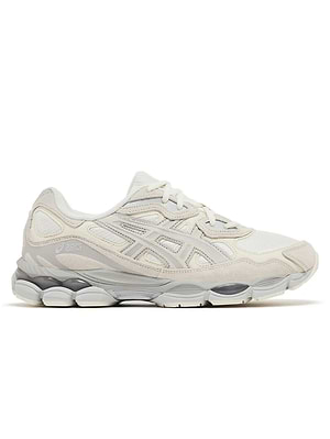 ASICS gel-nyc cream/cream סניקרס ניו יורק בצבע קרם כסוף 11203a739-100  A-53
