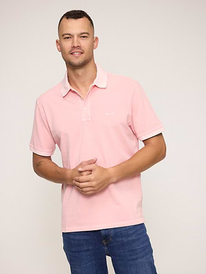 גאנט פולו בצבע ורוד אבן  GANT polo (REGULAR fit) sunfaded