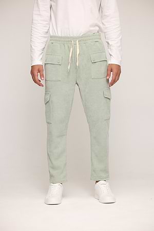 PALM MYKONOS super vintage light green pants מכנס קורדרוי בצבע ירוק עדין